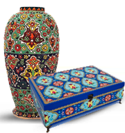 میناکاری و نقطه کوبی