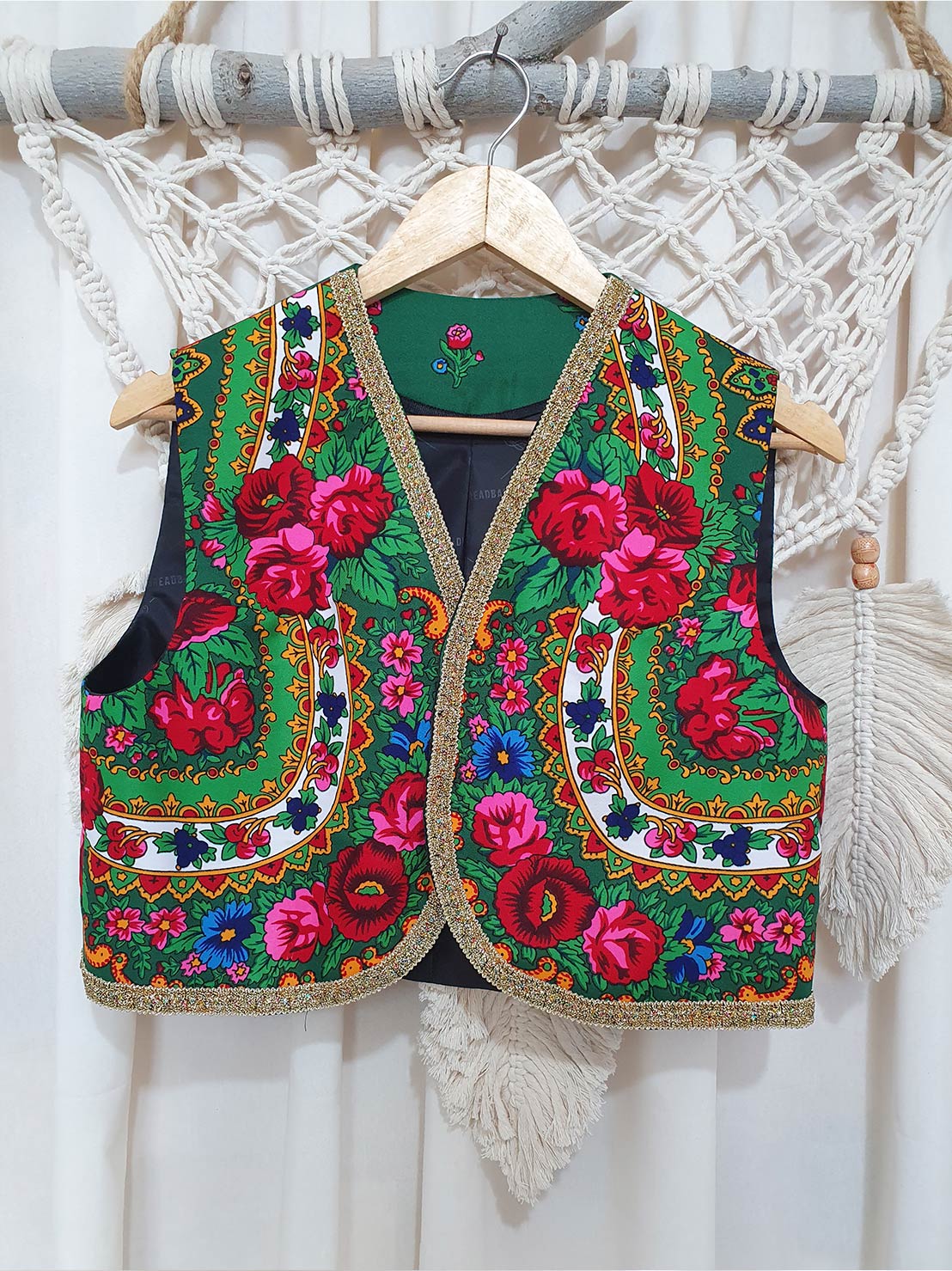 جلیقه سوزن دوزی_ کد: 803