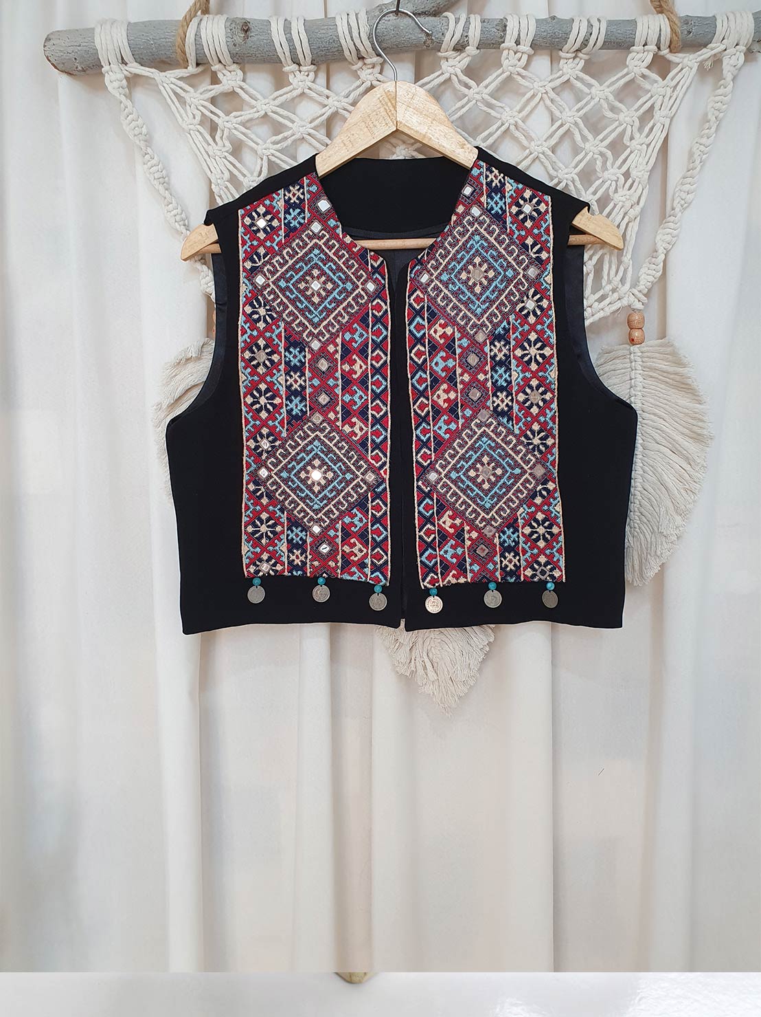 جلیقه سوزن دوزی بلوچی _ کد: 809