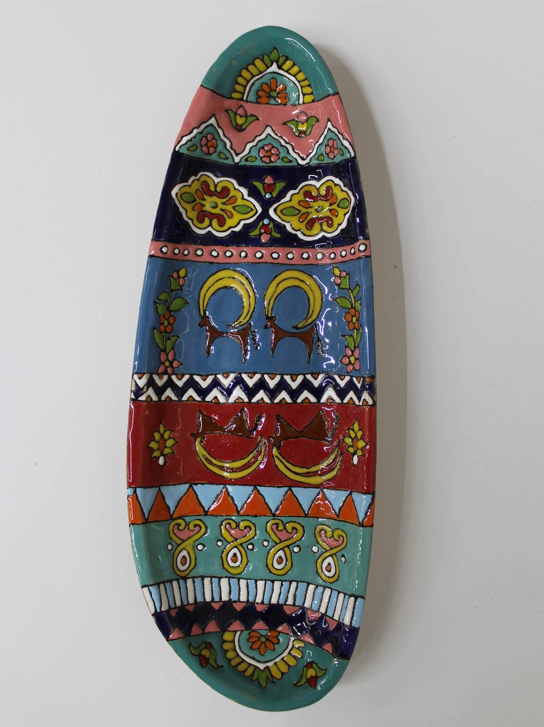 ظرف پزیرایی دفرمه بیضی _ کد: 200 