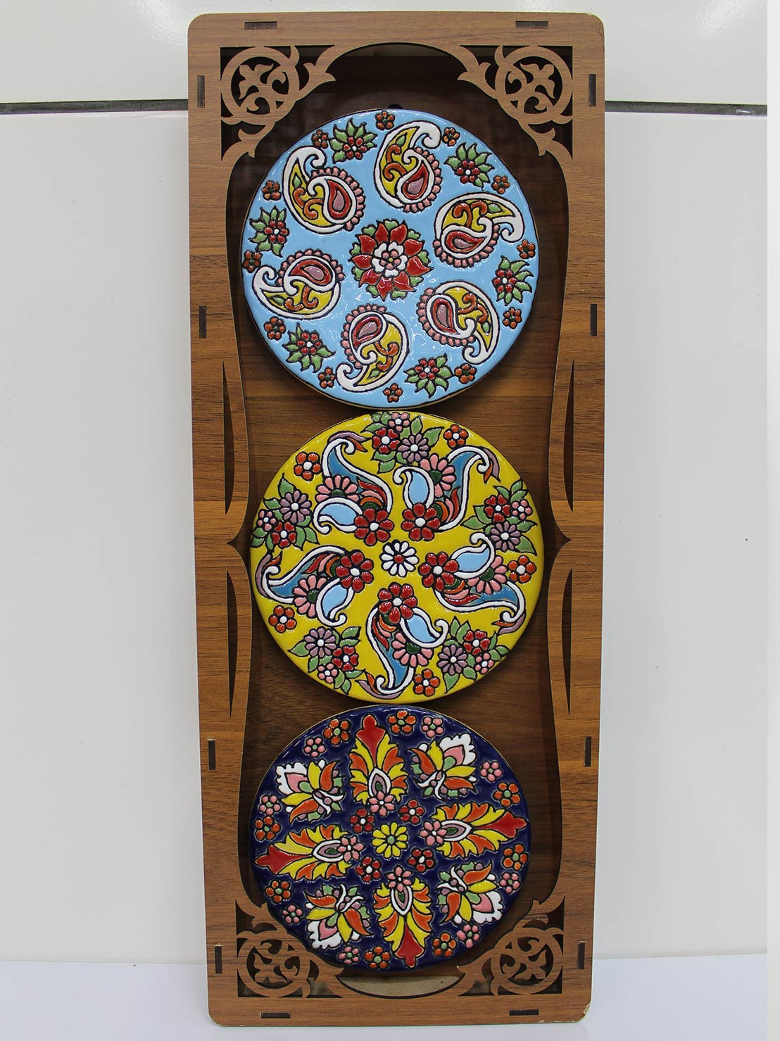 دیوارکوب 3 بشقابی  _ کد: 202