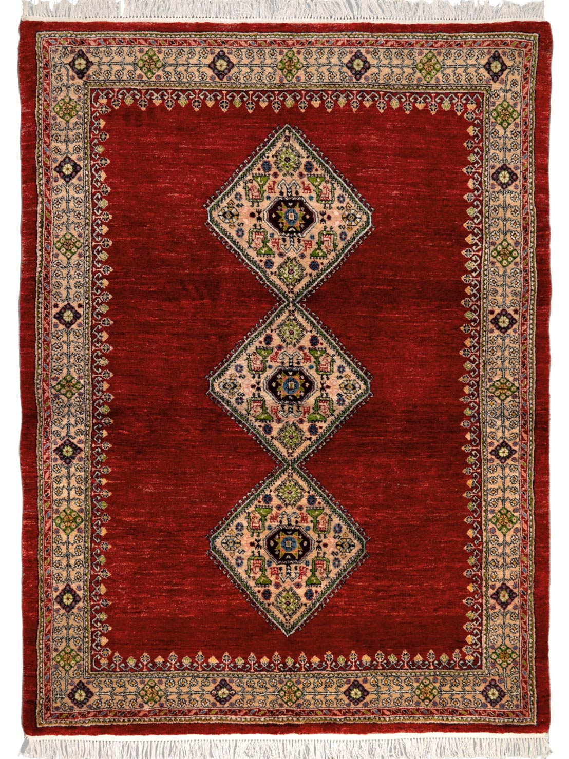 سه ترنج زمینه قرمز _ کد: 106